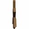 Ekena Millwork Davenport Rough Sawn Timber Gable Bracket, Western Red Cedar, 72"W x 21"H x 2"D x 4"F, 7/12 Pitch GBW072X21X0204DAV00RWR - alternate 3
